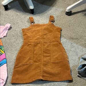 Art Class Tan Kids Casual Dress